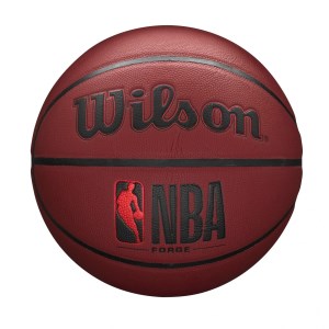 Wilson NBA Forge Indoor/Outdoor Basketball - Size 7 - Crimson
