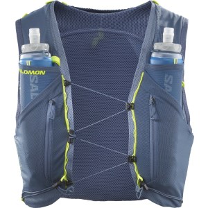 Salomon Advance Skin 12 Set Running Vest With Flasks - Bearing Sea/Flint Stone