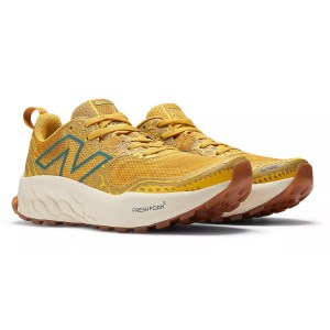 New Balance Fresh Foam Hierro v8 - Womens Trail Running Shoes - Ginger Lemon/Calcium/Terrarium