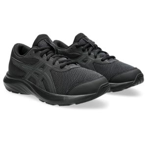 Asics Contend 9 GS - Kids Running Shoes - Black/Graphite Grey