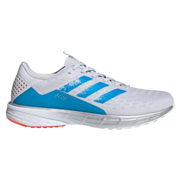 Adidas SL20 Primeblue - Mens Running Shoes - Dash Grey/Sharp Blue/True Orange