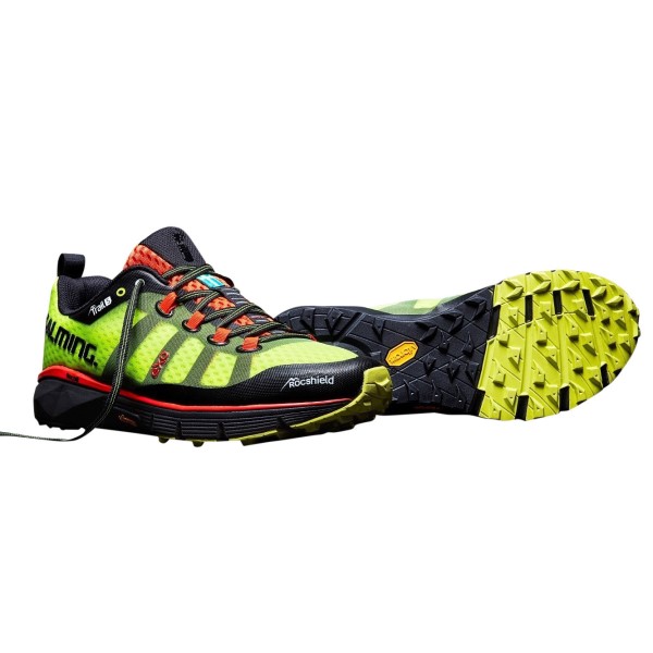 Salming Trail 5 - Mens Trail Running Shoes - Fluro Yellow