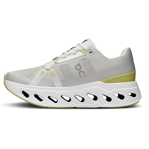 On Cloudeclipse - Womens Running Shoes - White/Sand