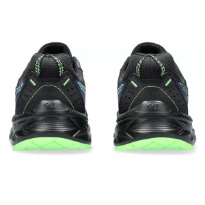 Asics Gel Venture 9 - Mens Trail Running Shoes - Black/Illuminate Mint