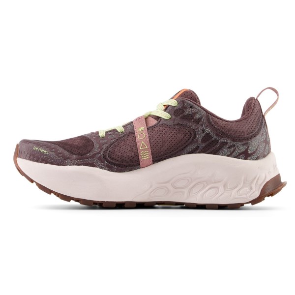 New Balance Fresh Foam Hierro v8 - Womens Trail Running Shoes - Licorice/Gulf Red/Pink Granite