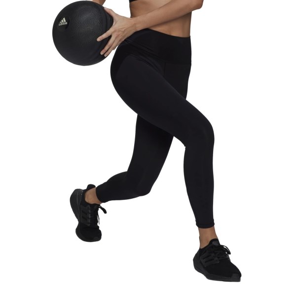 Adidas Optime Womens 7/8 Training Leggings - Black