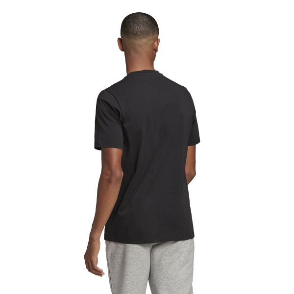 Adidas Essentials Big Logo Mens T-Shirt - Black/White