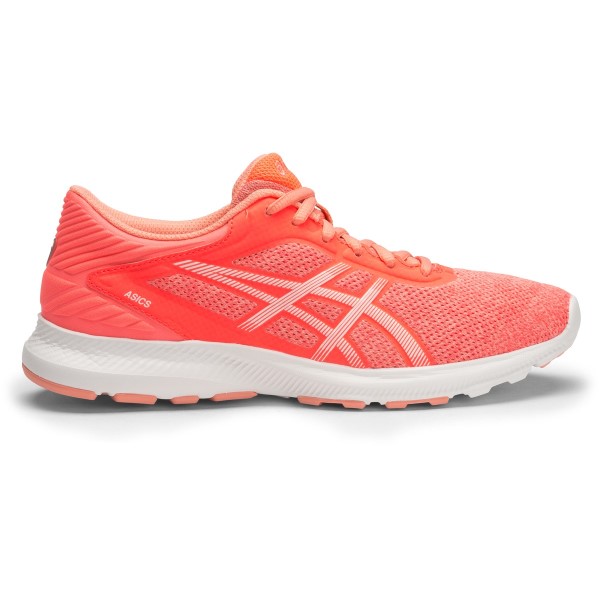 Asics Nitrofuze - Womens Running Shoes - Peach Melba/White/Flash Coral