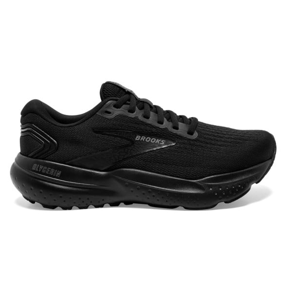Brooks Glycerin 21 - Womens Running Shoes - Black/Black/Ebony | Sportitude