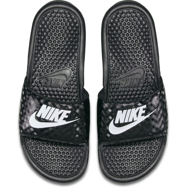 Nike Benassi Just Do It - Womens Slides - Black/White