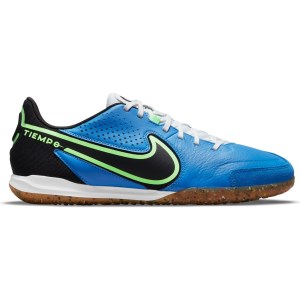 Nike Tiempo Legend 9 Academy Indoor Court - Mens Soccer Shoes - Light Photo Blue/Black Lime Glow