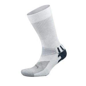 Balega Enduro Crew Running Socks - White/Grey
