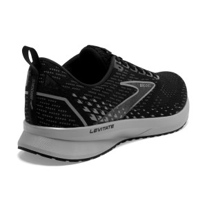 Brooks Levitate 5 - Mens Running Shoes - Black/Ebony/Grey