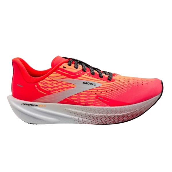 Brooks Hyperion Max - Womens Road Racing Shoes - Fiery Coral/Orange/Blue