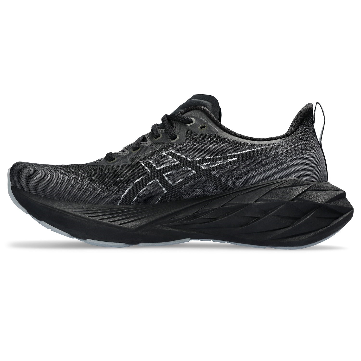 Asics NovaBlast 4 - Mens Running Shoes - Black/Graphite Grey | Sportitude