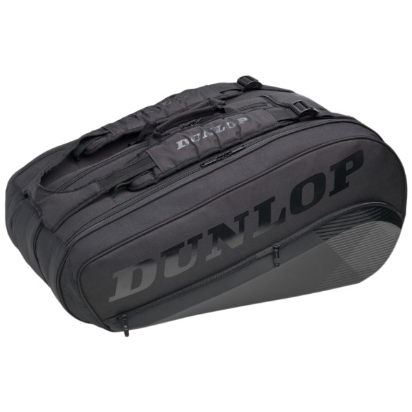 Dunlop Performance CX 8 Pack Thermo Tennis Racquet Bag - Black/Black
