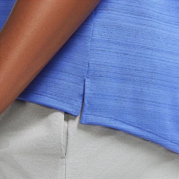 Nike Dri-Fit Miler Mens Running T-Shirt - Astronomy Blue/Reflective Silver