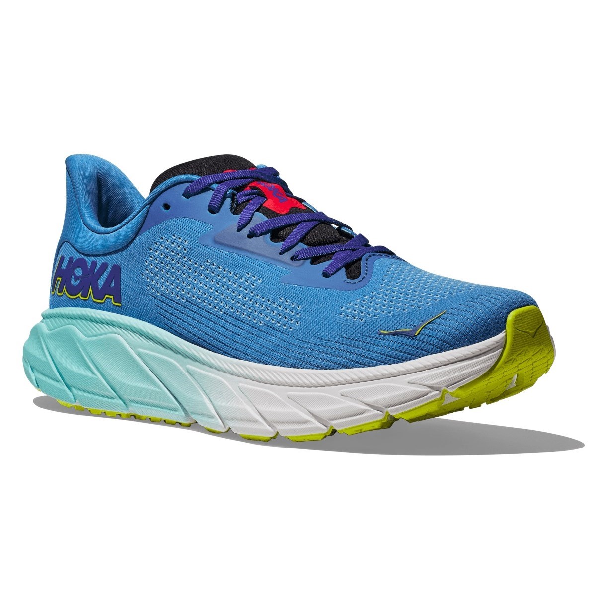 Hoka Arahi 7 - Mens Running Shoes - Virtual Blue/Cerise | Sportitude