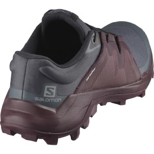 Salomon Wildcross - Womens Trail Running Shoes - India Ink/Wine Tasting