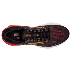 Brooks Glycerin 20 - Mens Running Shoes - Blackened Pearl/Fiery Red