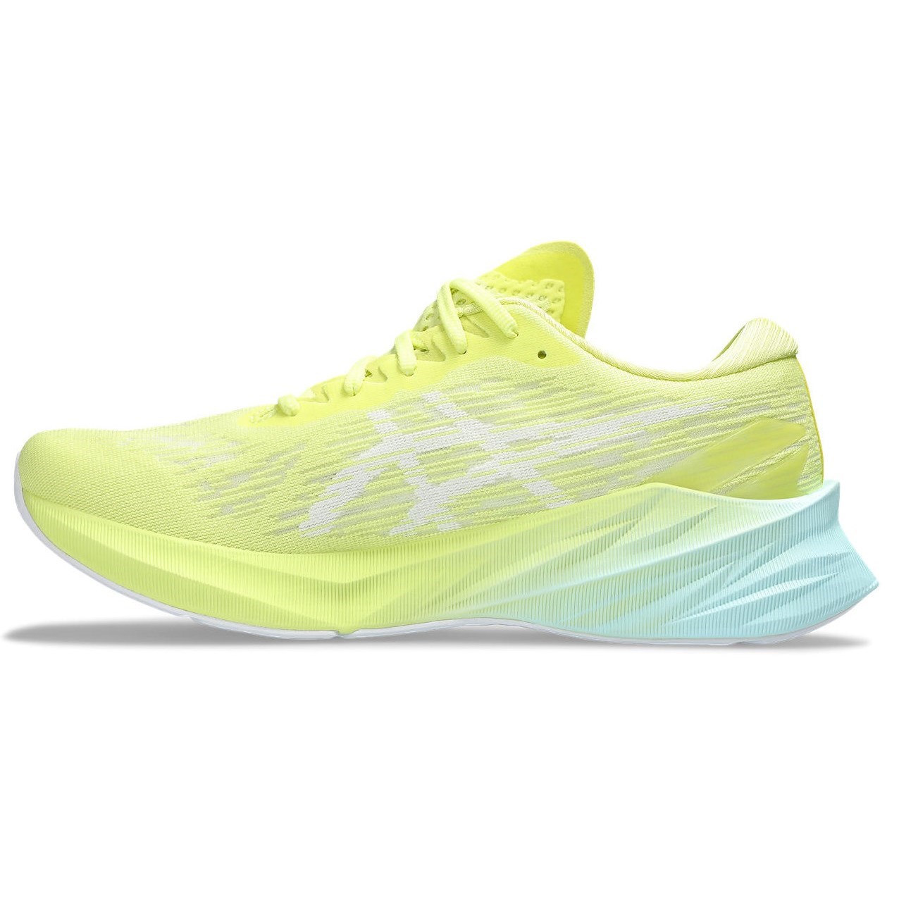 Asics NovaBlast 3 - Mens Running Shoes - Glow Yellow/White | Sportitude