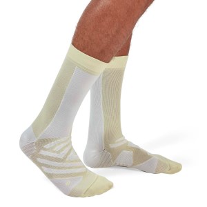 On Running Mens Running High Socks - Limelight/Ice