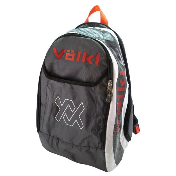 Volkl Tour Tennis Backpack Bag - Charcoal/White/Lava