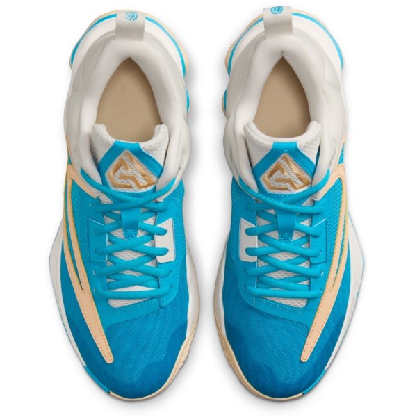 Nike Giannis Immortality 3 - Mens Basketball Shoes - Phantom/Blue Lightning/Ice Peach