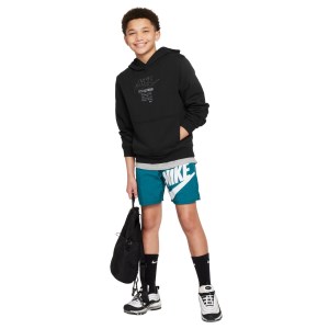 Nike Sportswear Club Kids Hoodie - Black/Smoke Grey