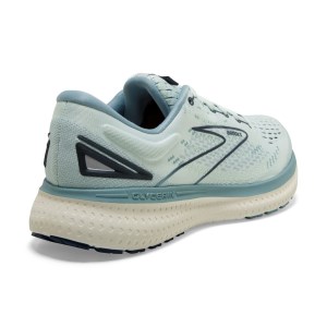 Brooks Glycerin 19 - Womens Running Shoes - Aqua Glass/Whisper White/Navy