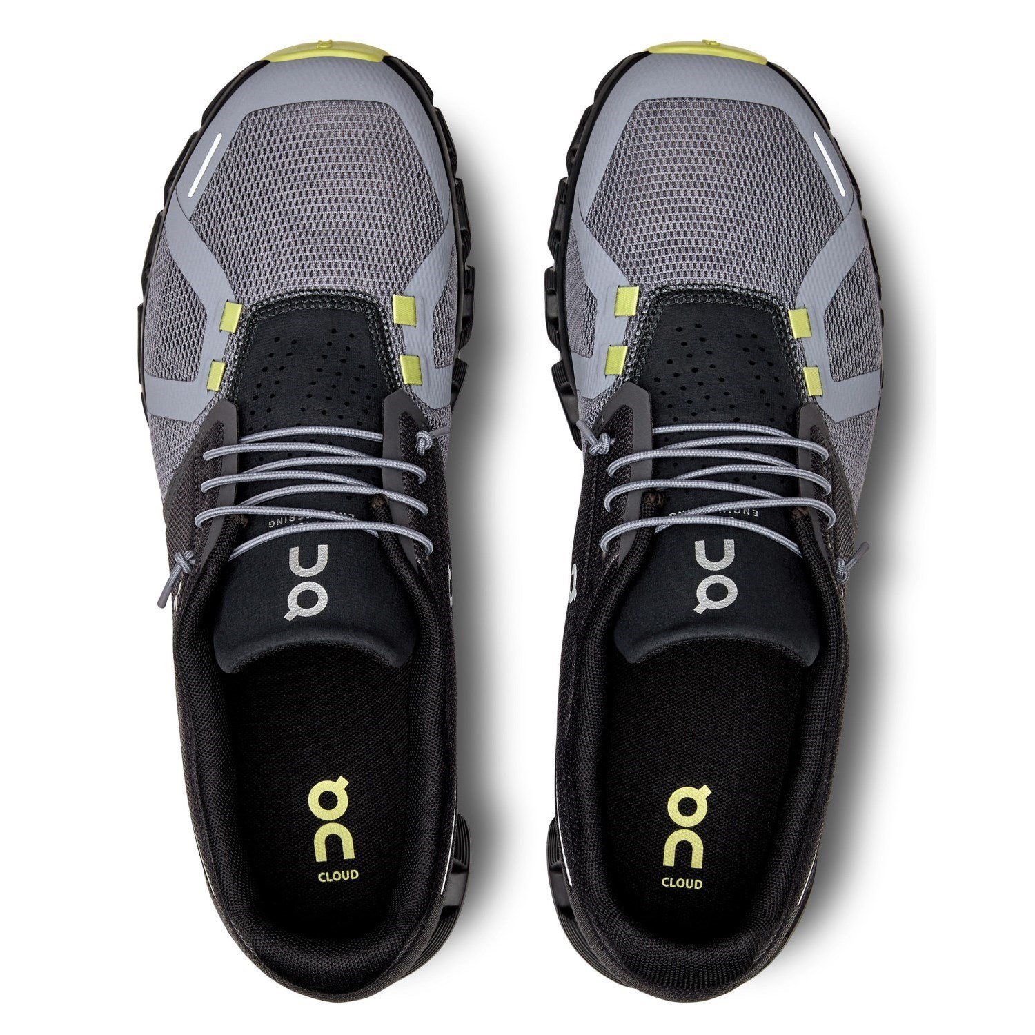 On Cloud 5 - Mens Running Shoes - Magnet/Fossil | Sportitude