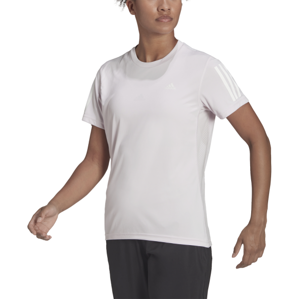 Adidas Own The Run Womens Running T-Shirt - Almost Pink