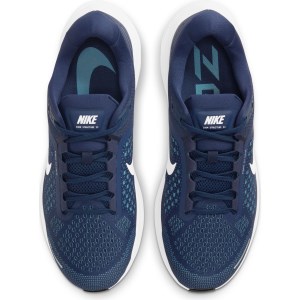 Nike Air Zoom Structure 23 - Mens Running Shoes - Midnight Navy/White/Cerulean