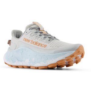 New Balance Fresh Foam More Trail v3 - Womens Trail Running Shoes - Grey Matter/Copper/Quarry Blue