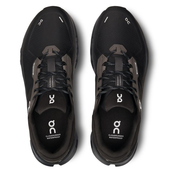On Cloudrunner 2 Waterproof - Mens Running Shoes - Magnet/Black