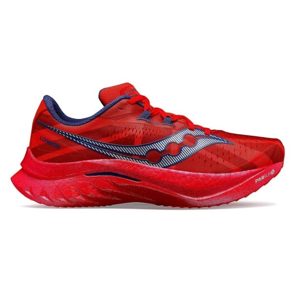 Saucony Endorphin Speed 4 London Marathon - Mens Running Shoes - Red Rogue