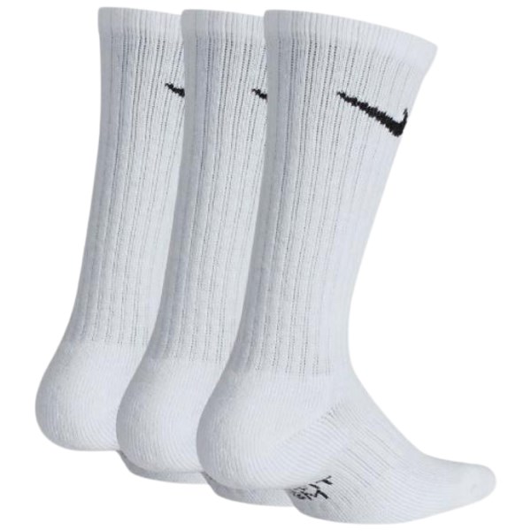 Nike Performance Basic Kids Crew Socks - 3 Pack - White