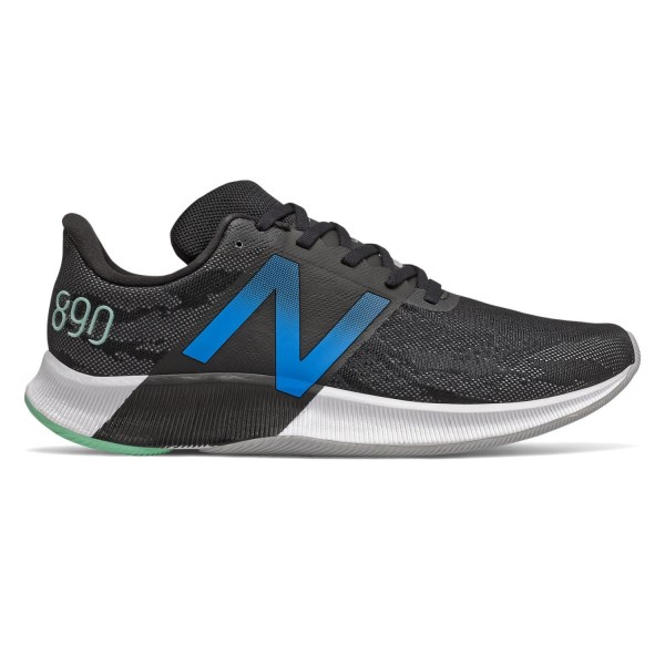 New Balance FuelCell 890v8 - Mens Running Shoes - Black/Neo Classic Blue