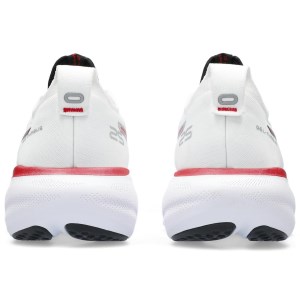 Asics Gel Nimbus 25 Anniversary - Womens Running Shoes - White/Classic Red