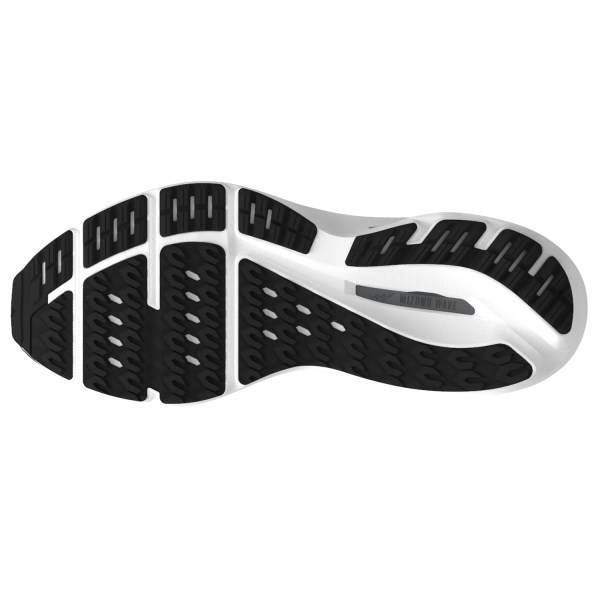 Mizuno Wave Inspire 18 Waveknit - Mens Running Shoes - Ebony/Silver/Black