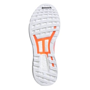 Adidas Adizero Boston 8 - Womens Running Shoes - Footwear White/Blue/Solar Orange