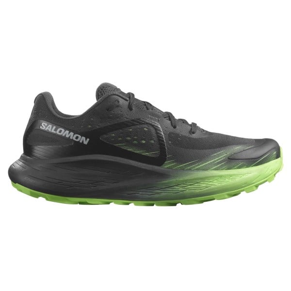 Salomon Glide Max TR - Mens Trail Running Shoes - India Ink/Black/Green Gecko
