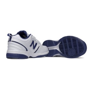 New Balance 625v2 Velcro - Kids Cross Training Shoes - White/Navy