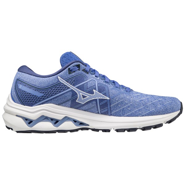 Mizuno Wave Inspire 18 - Womens Running Shoes - Amparo Blue/White/Deep Cobalt