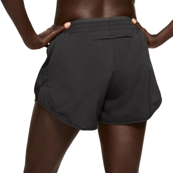 Nike Tempo Luxe Womens Running Shorts - Black/Anthracite/Reflective Silver