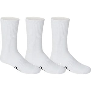 Asics Pace Crew Socks - 3 Pack - Brilliant White