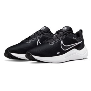 Nike Downshifter 12 - Mens Running Shoes - Black/White/Dark Smoke Grey
