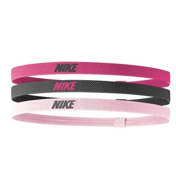 Nike Elastic Sports Headbands 2.0 - 3 Pack - Spark/Gidiron/Pink Glaze