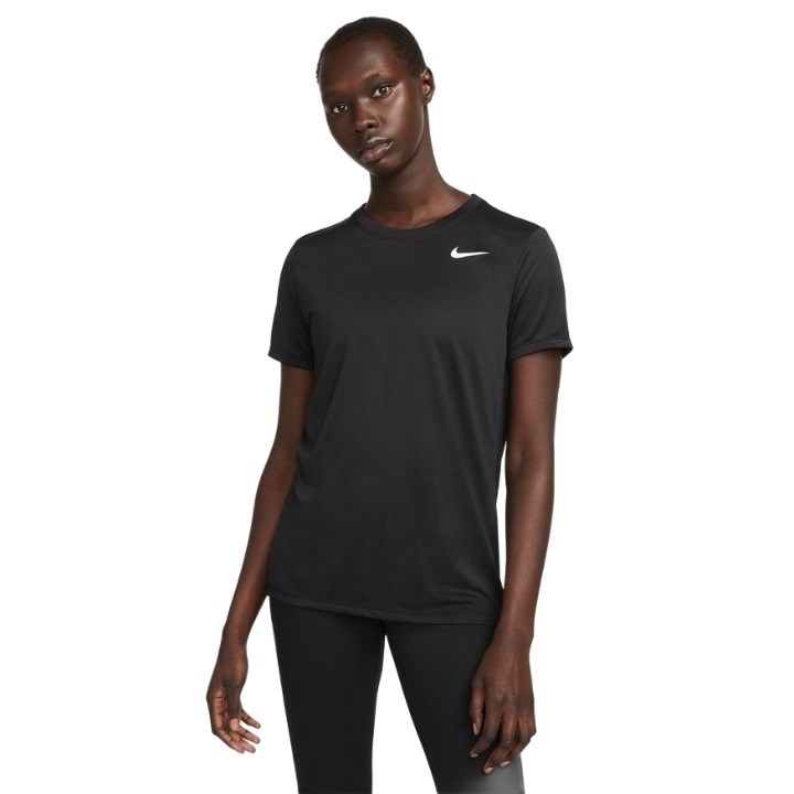 Nike Dri-Fit Womens Training T-Shirt - Black/White | Sportitude
