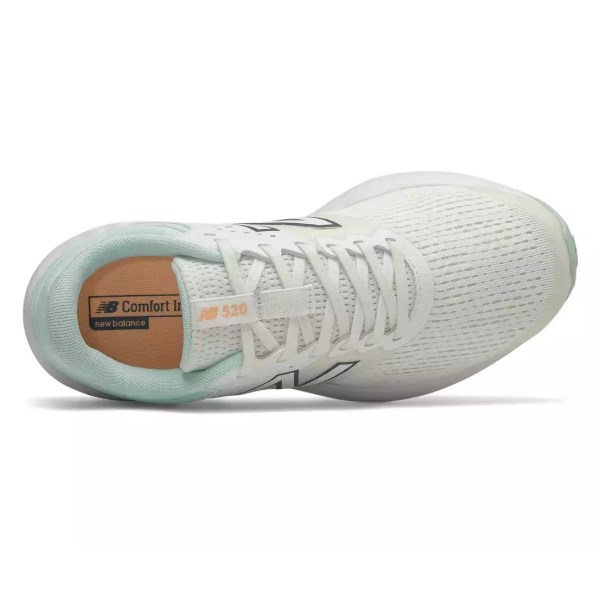 New Balance 520v7 - Womens Running Shoes - White/Mint
